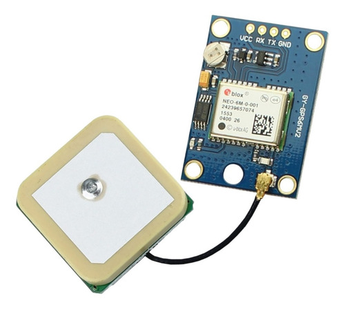 Modulo Gps Para Arduino E Raspberry Ublox Neo-6m Gy Neo6mv2