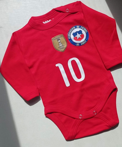 Body (pilucho)selección Chilena De Futbol Campeón 2016 M/l