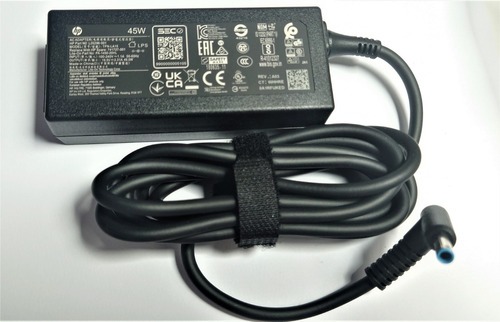 Cargador Original Hp 19.5v 2.31a 45w Punta Celeste