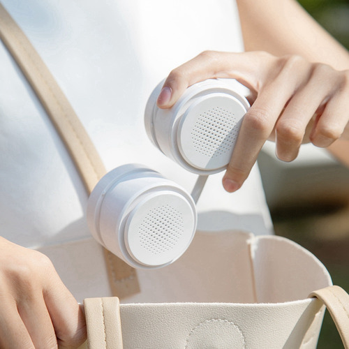 Ventilador Portátil Con Cuello Colgante S8, Plegable Y Recar