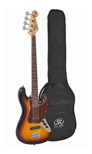 Bajo Eléctrico Sx Bd1 Jazz Bass Con Funda - Oddity