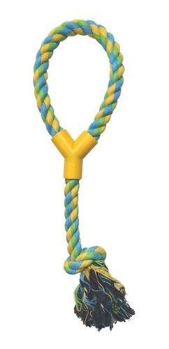 Cuerda Aro Con Nudo Perro Fancy Pets Amarillo