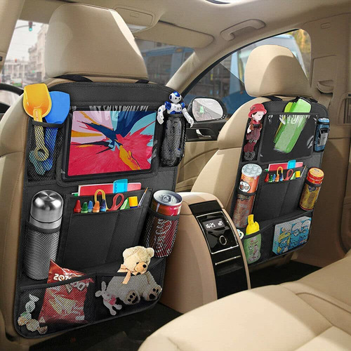 Organizador Asiento Automovil Trasero Soporte Pantalla Funda