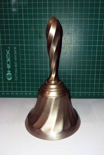 Campana De Bronce Cromado