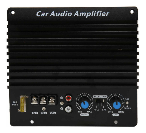 Placa Amplificadora De Potencia Para Automóvil De 12 V, Subw