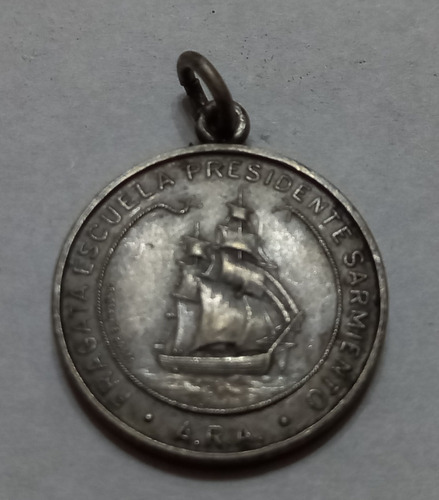 Antigua Medalla Fragata Escuela Presidente Sarmiento 1931 