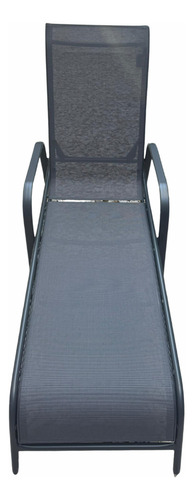 Importbernal Reposera Lounger Plegable De Aluminio Color Gris