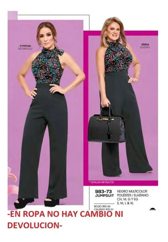 Palazzo/jumpsuit Cklass 983-73 Negro- Outlet/saldos Mchn | MercadoLibre