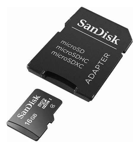 Imagem 3 de 3 de Cartão De Memória Sandisk Sdsdqm-016g-b35a 16gb