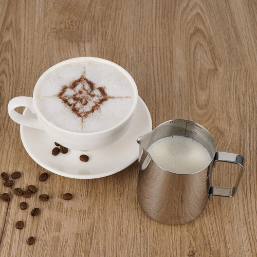 Imagen 8 de 9 de Pitcher X2 Jarras Barista Leche Arte Latte Cafe Pettish