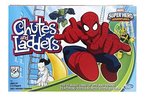 Hasbro Marvel Spider-man Web Guerreros Chutes & Ladders Jueg