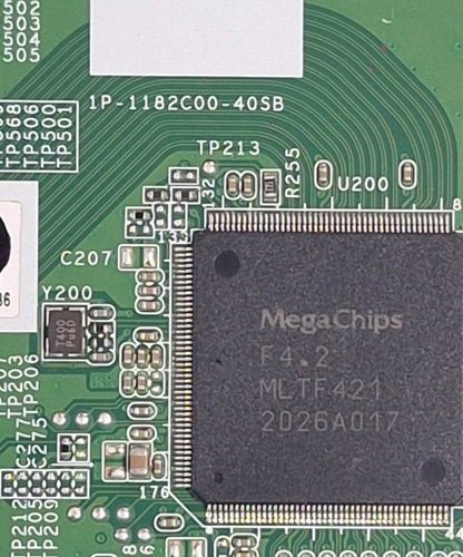 Tcon Sharp 4t-c60bk2ud 1p-1182c00-40sb (Usado)