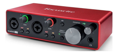 Focusrite Scarlett 2i2 Studio Pack Ultima Gen Usb - Plus