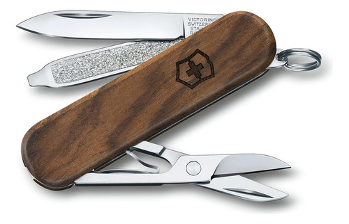 Navaja Pequeña Suiza Classic Sd Wood Victorinox