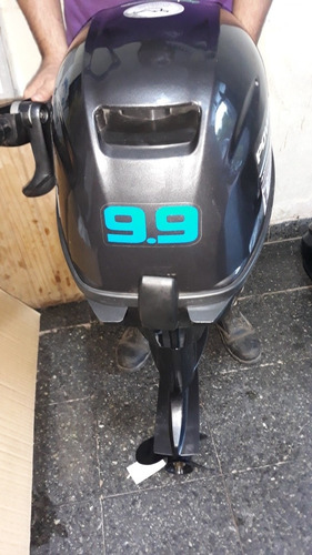 Imagen 4 de 15 de Fuera Borda Pòwertec 9.9 Hp 4t 0km Pata Larga Ideal Veleros