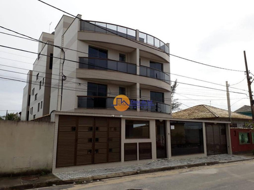 Ótimo Apartamento Com 2 Dormitórios À Venda, 67 M² Por R$ 320.000 - Costazul - Rio Das Ostras/rj - Ap0583