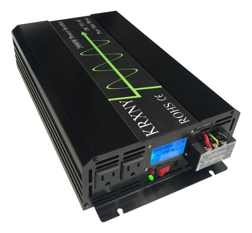 Krxny 2000 W Alta Eficiencia Onda Sinusoidal Pura Inversor V