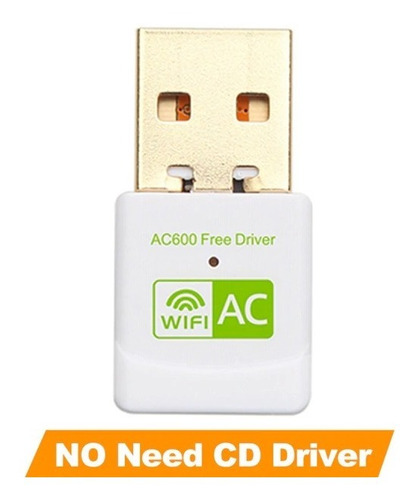 Imagen 2 de 10 de Adaptador Wifi Usb 600mbps Tarjeta Red Dual Banda 2.4 Y 5ghz