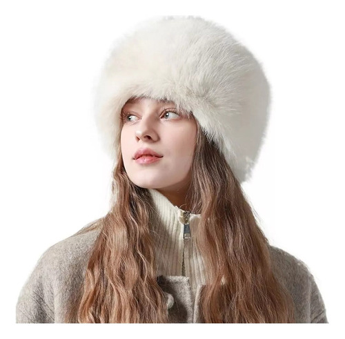 Sombrero De Nieve Ruso Ushanka De Piel Sintética Para Mujer