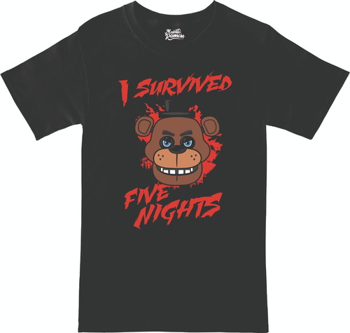 Remera Five Nights At Freddy's 1