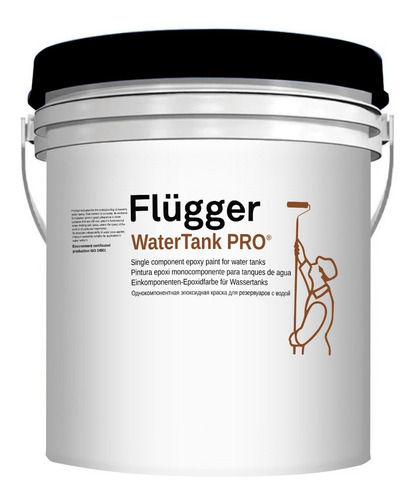 Flugger Watertank Pintura Tanques De Agua Epoxi Premium 20 L