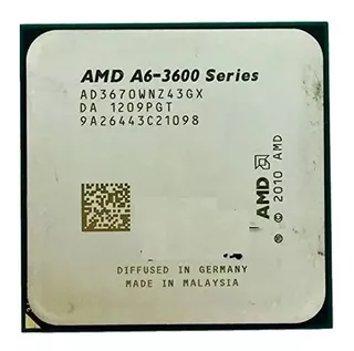 Processador Amd Fm1 A6-3670k 2.7ghz Quadcore Radeon Hd 6530d