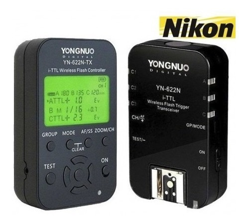 Yongnuo Yn-622n-tx I-ttl Wireless Flash Controller Lcd Nikon