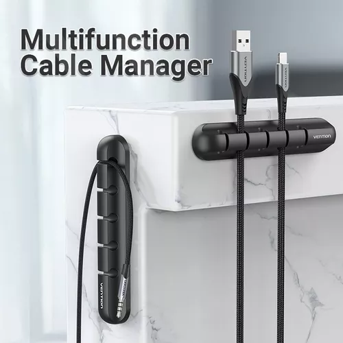 Organizador de cables de escritorio Adhesivo