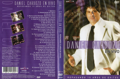 Dvd  Daniel Cardozo   En Vivo 