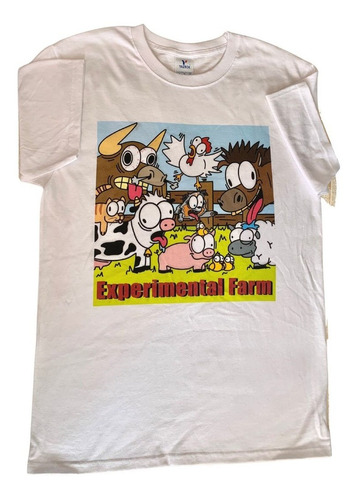 Playera Chida Y Divertida Para Hombre Experimental Farm