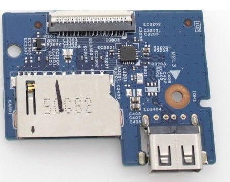  Usb Flash Card Io Board Latitude 3470 P/n 4w9kg 