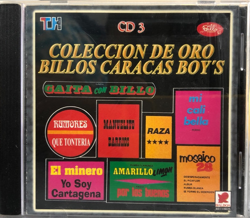 Colección De Oro - Billos Caracas Boy's - Cd 3