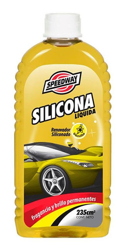 Imagen 1 de 7 de Silicona Liquida Para Auto Speedway X 235 Cc Vanilla