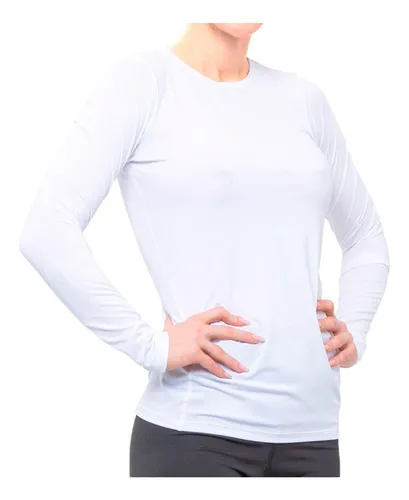 Camiseta blanca lycra mujer new arrivals