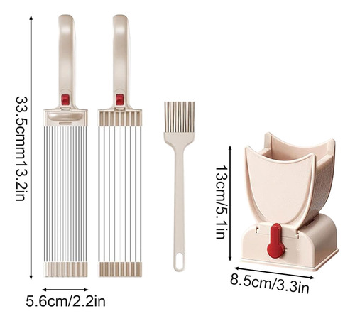 Soporte Ajustable De Grosor Para Minicortador De Carne Multi