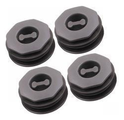 6 X 4 Piezas Car Carpet Fixing Hebilla Retenedor Doble Capa