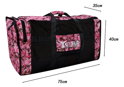 Bolsa De Lona Para Buceo, Bolsa De Viaje Multiusos, Rosa