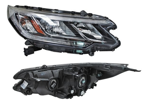 Faro Derecho C/luz Día Para Honda Cr-v De 2015 A 2016 Tyc