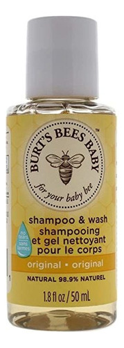 Burts Bees - Champú Y Lavado De Abeja Para Bebé, 1,8 Fz