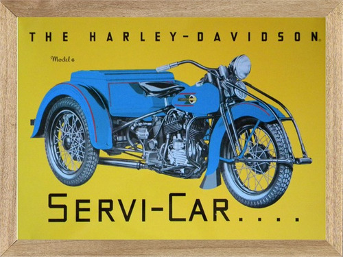  Harley Davidson , Moto, Cuadro, Poster, Publicidad     E289