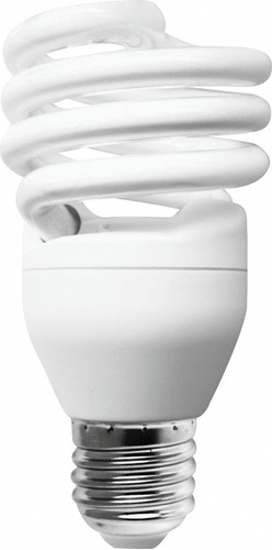 Foco Espiral Electronico 18w P/e26 Luz De Dia Hel-18w-65h