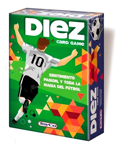 Juego De Mesa Diez Toyco El Juego De Futbol En Cartas