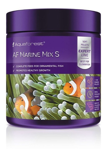 Marine Mix S Aquaforest Alimento Premium Para Peces Marinos 