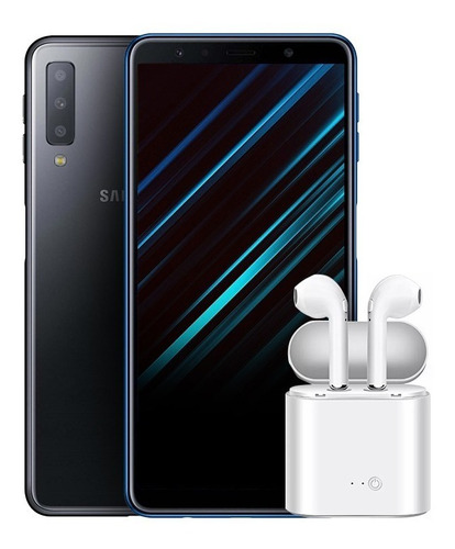 Samsung Galaxy A7 2018 Triple Camara 64gb/4 +auriculares Bde
