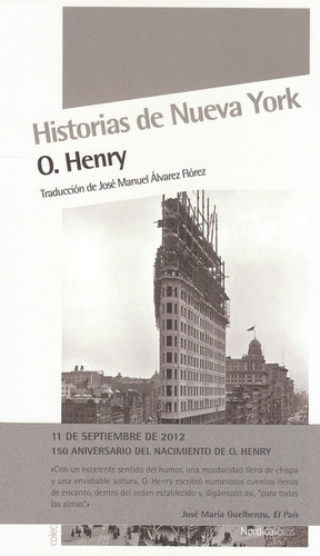 Historias De Nueva York, De Henry, O... Editorial Nórdica, Tapa Blanda, Edición 1 En Español, 2012