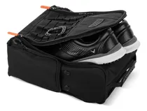 Comprar Fitdom Bolsa Para Zapatos De Golf, Estilo Táctico Con Cremallera, Color Negro, Con Ventilación Y Múltiples Bolsillos Exteriores Para Calcetines, Camisetas, Guantes, Cepillo Y Otros Accesorios