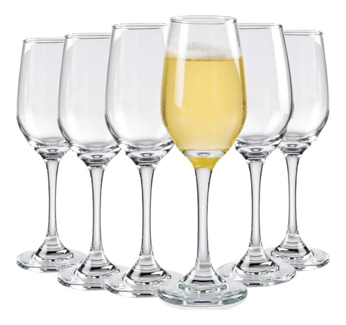 Set De 6 Copa De Champagne Brunello Cristar