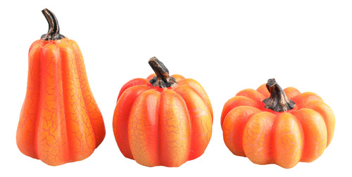 Halloween Pumpkin Jack-o-lantern De Escritorio, 3 Piezas