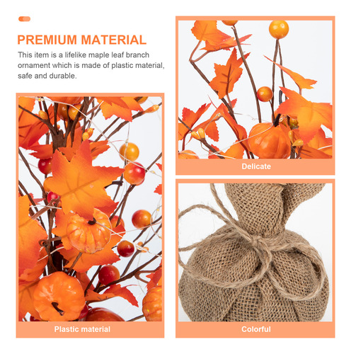 Adorno Led Para Árbol Iluminado, Decoración De Otoño Y Acció