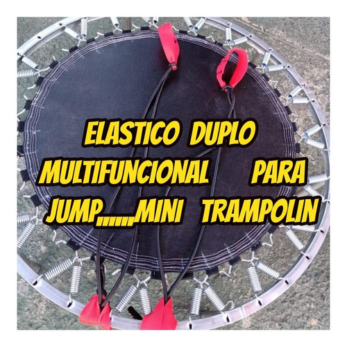 Elastico De Resistência Multifuncional P/mini Jump Kit C/02